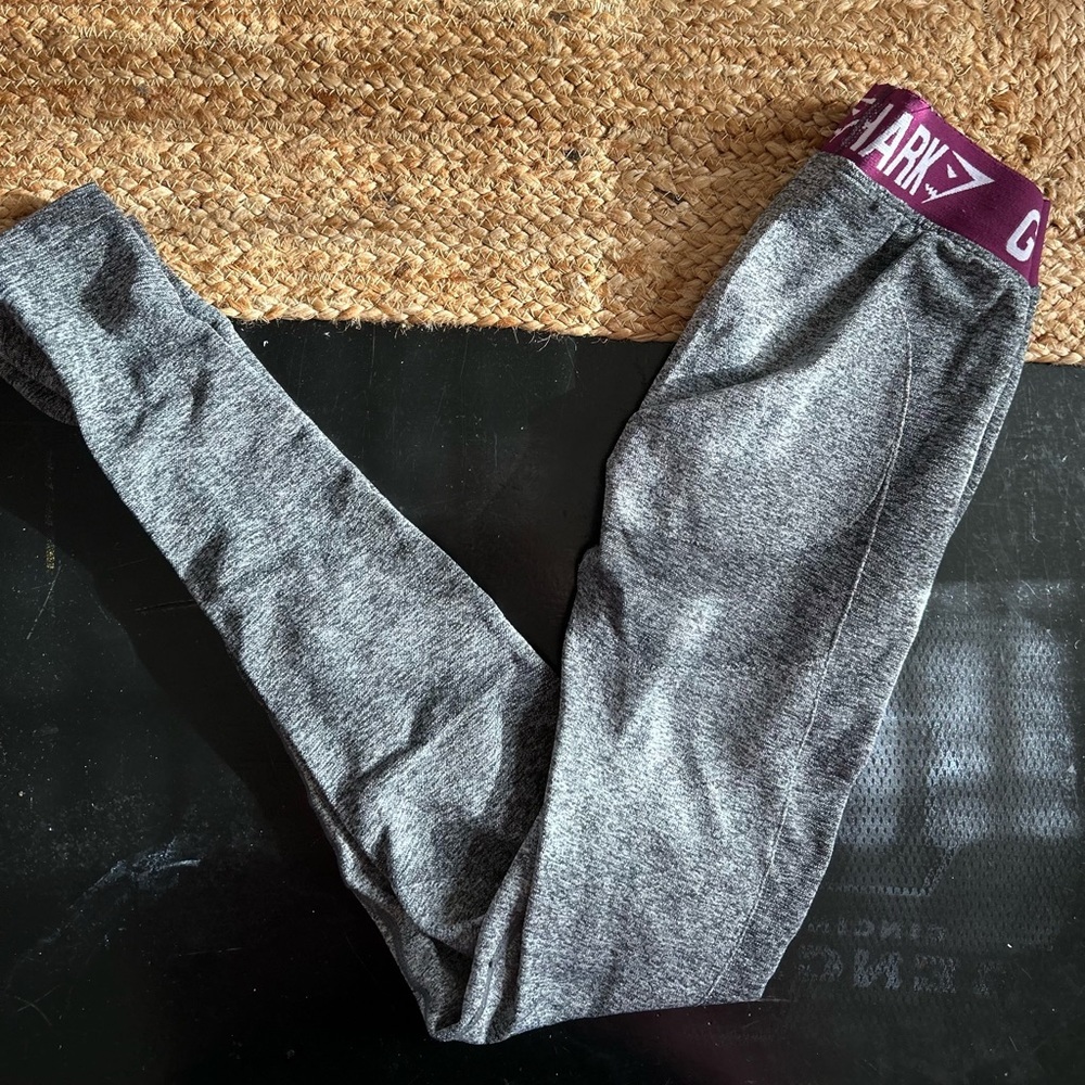 Gymshark Gray and Purple Women's Pants